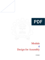 Design For Assembly: Iit Bombay