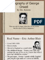 A Biography of George OrwellPPT