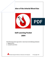 Interpretation of Arterial Blood Gas