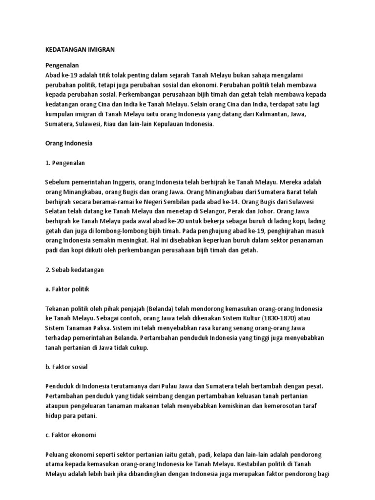 Faktor Penghijrahan Pdf