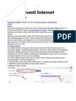 Kako Prevesti Internet Stranicu