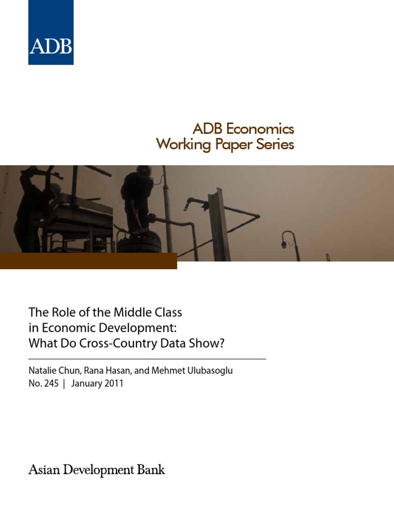 The Role of The Middle Class in Economic Development: What Do Cross ...