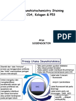 Immunohistochemistry Staining CD4, Kolagen & P53 / Pengecatan Imunohistokimia.