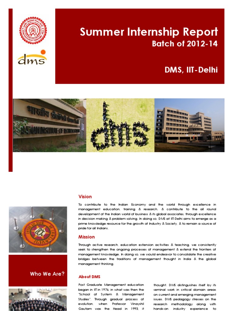 Detailed Placement of IIT - SOM Bombay | PDF | Internship | Job Hunting