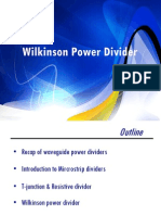 Wilkinson Power Divider