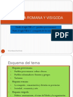 Hispania Romana y Visigoda. Presentación PDF