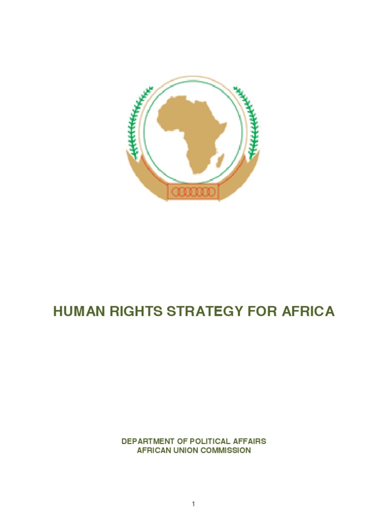 Human Rights Strategy for Africa | PDF | African Union | Human Rights