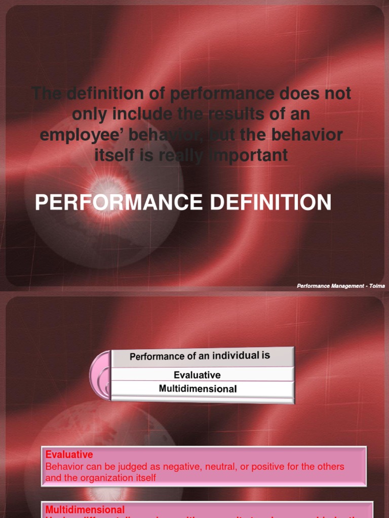 5 - Performance Measurement | PDF | Performance Management | Employment