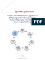 SAP Upgrade Management Guide