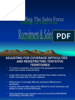 Staffing the Sales Force 2