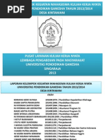 Download Presentasi Laporan KKN KINTAMANI by adityahrc SN164190408 doc pdf