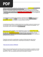 Avaliação qualis - página na internet