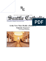 The Construction of The New Mass: Seattle Catholic (Romano Tommasi)