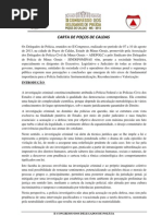 Carta de Poços de Caldas - II Congresso dos Delegados