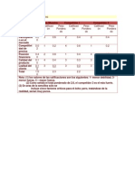 Matriz Del Perfil Competitivo