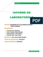 Lab. N - 2 Electricosmodi