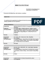 Curriculum Vitae: NH-12, Ramganj Balaji, Bundi Road