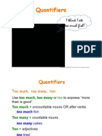 Quantifiers Pre-Intermediate