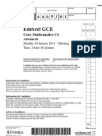 2011 Jan C3 EDEXCEL