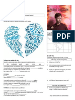 Esteman - Pobre Corazon Worksheet