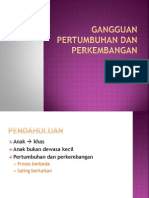 Gangguan Pertumbuhan Dan Perkembangan