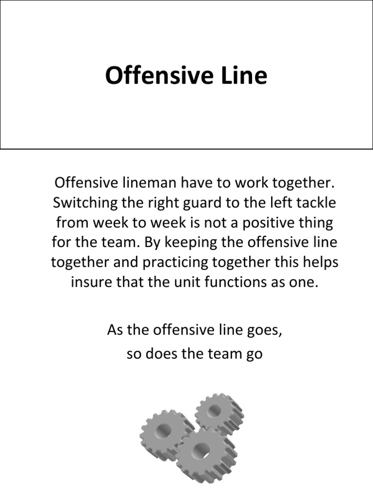 Offensive Line Skills and Drills Guide | PDF | Team Sports | Sports ...