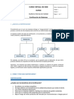 Certificacion Del Sistema