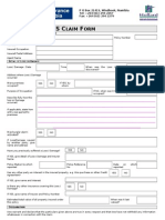 Claim Form House Owners