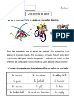 Une-journée-de-sport-Cp-Ce1-Lecture-compréhension-Français-Cycle-2