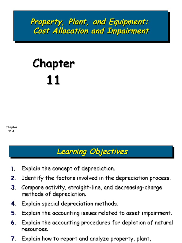 Depreciation Methods and Cost Allocation | PDF | Depreciation | Revenue