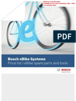 Bosh Ebike Spares Parts Pricelist