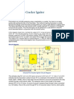 Infrared Fire-Cracker Igniter: Circuit Diagram