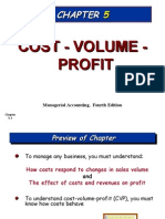 Cost - Volume - Profit