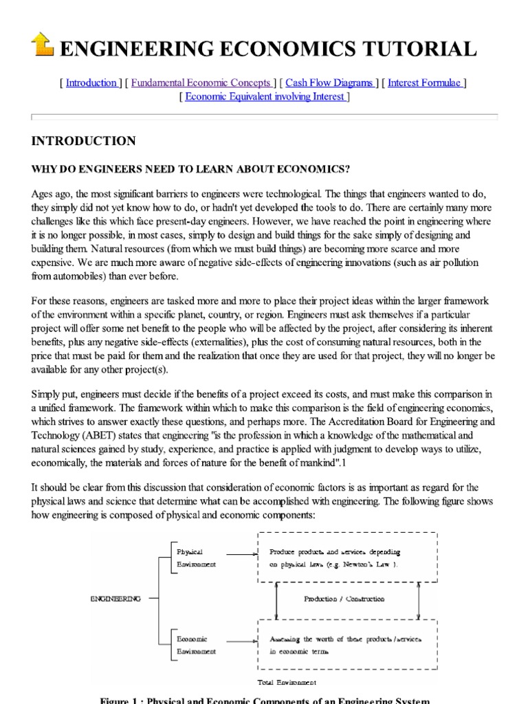 Introduction To Engineering Economics | PDF | Foreign Language Studies ...