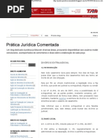 Prática Jurídica Comentada- DIVÓRCIO EXTRAJUDICIAL