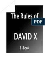 The Rules of David X