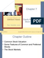 Equity Markets and Stock Valuation: Mcgraw-Hill/Irwin