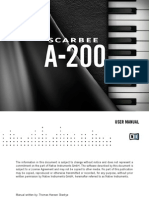 NI Kontakt Scarbee A-200 Manual English