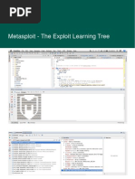 Metasploit - The Exploit Learning Tree