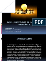 Expo Bases Conceptuales de La Gestión Tecnológica