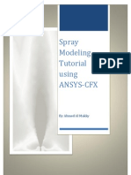 Spray Modelling Using Ansys