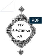 Sura Al-Jathiyah - English