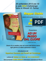 Presentazione libro "Ad un passo dal cuore" - Torino
