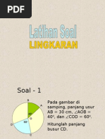 Download Latihan Soal Lingkaran by Billie SN16433011 doc pdf