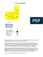 Conversor RS232 Sin MAX232