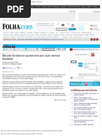 Estudo britânico questiona por que somos bípedes