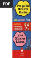 Allan Pease Barbara Pease Porque Los Hombres Mienten y Las Mujeres ...
