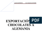 EXPORTACIÓN DE CHOCOLATES A ALEMANIA