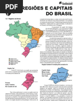 Regiões e capitas do brasil