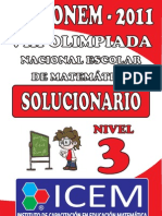 Olimpiada Nacional Escolar de Matemática